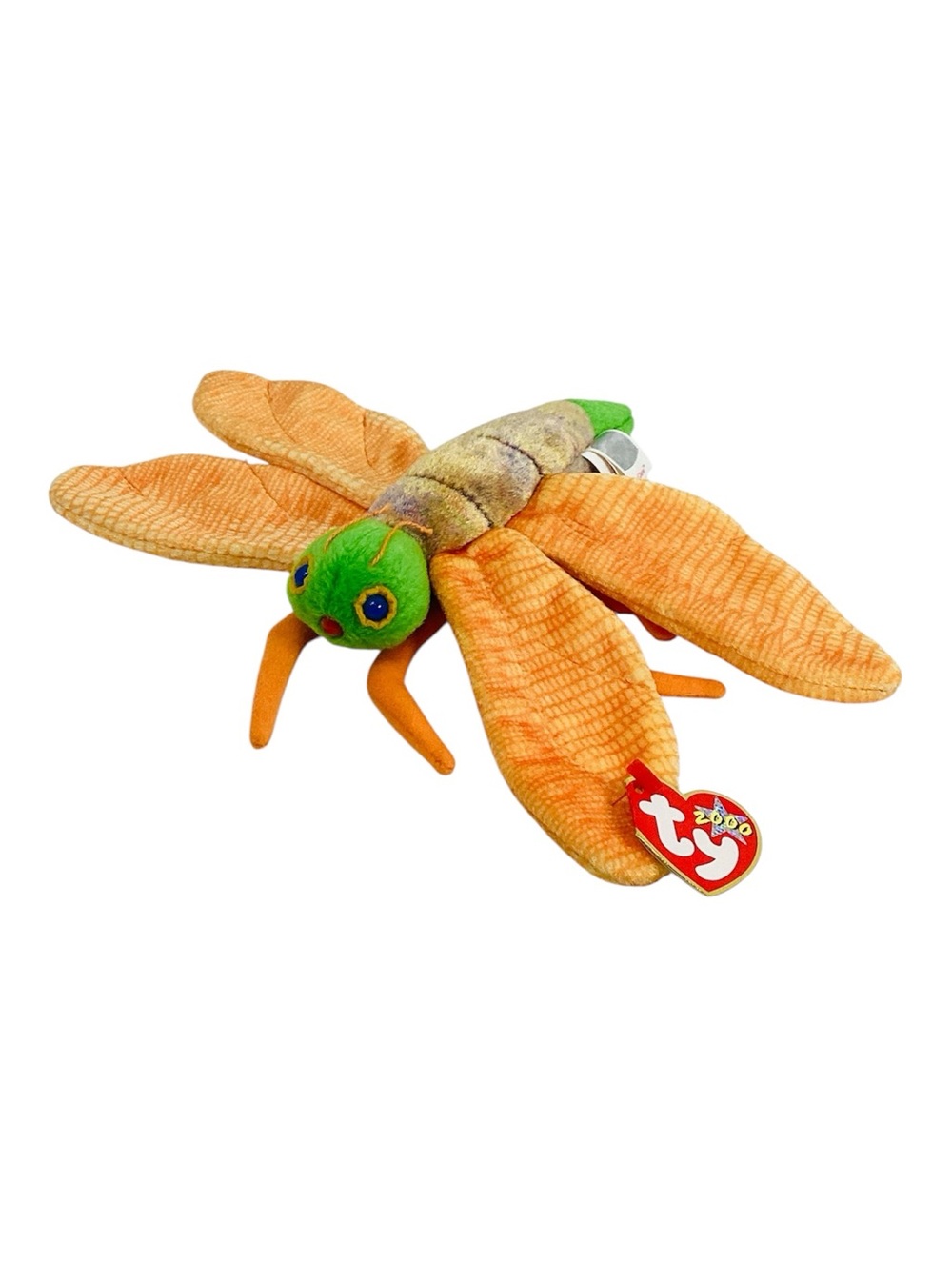 💚 TY “Glow” Beanie Baby Dragonfly - NWT